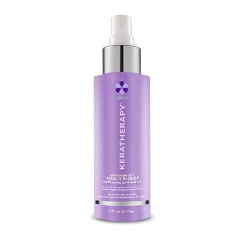 Keratherapy Keratin Infused Totally Blonde Violet Toning Leave-In Spray 3.7 oz
