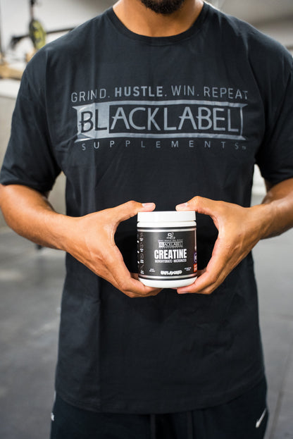 BLACKLABEL Black Logo T-Shirt by BLACKLABEL Supplements