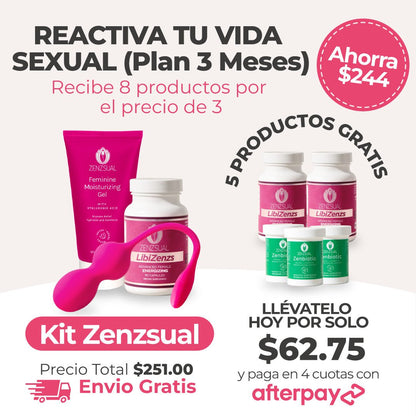 KIT ZENZSUAL – Placer, Salud, Deseo y Equilibrio Total (Edición Limitada) by Tu Salud Intima