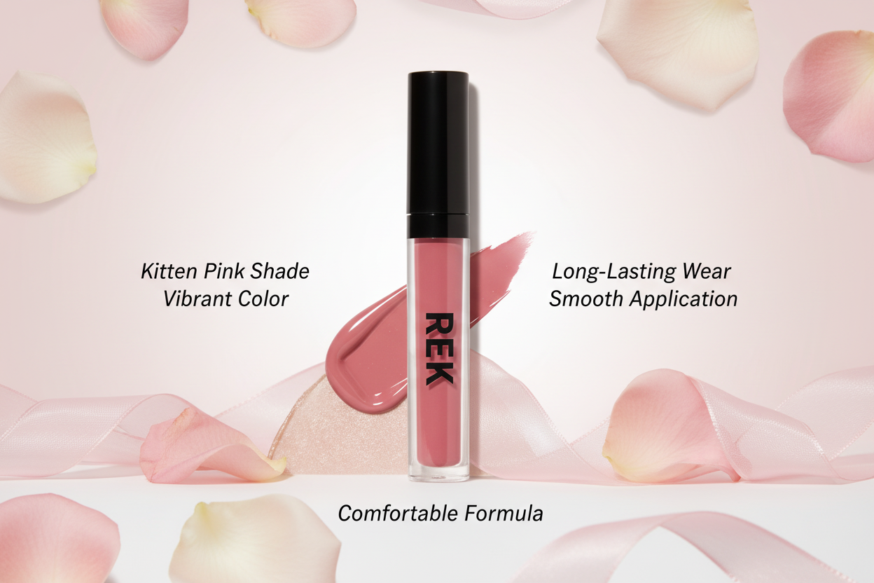 Kitten Pink | Liquid Lipstick | REK Cosmetics by REK Cosmetics