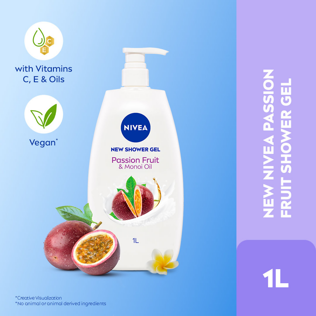Nivea Passion Fruit &amp; Monoi Oil Shower Gel