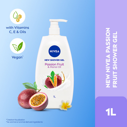 Nivea Passion Fruit &amp; Monoi Oil Shower Gel