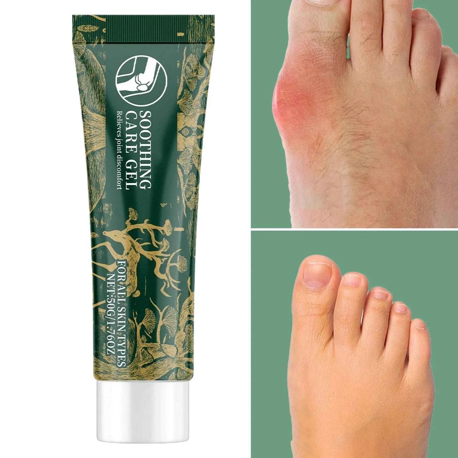 Targeted Joint Relief Gel with Cooling Fast-Absorbing Comfort All Natural Ingredients