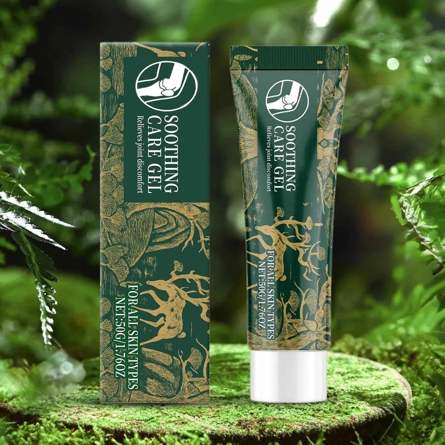 Targeted Joint Relief Gel with Cooling Fast-Absorbing Comfort All Natural Ingredients