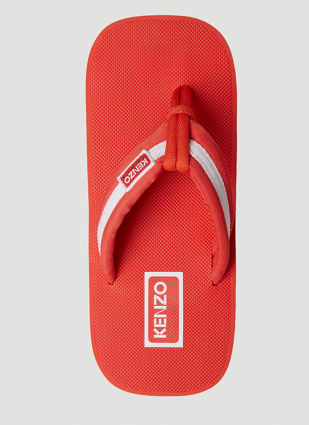 Kenzo Women Logo Patch Flip Flops by Luosophy