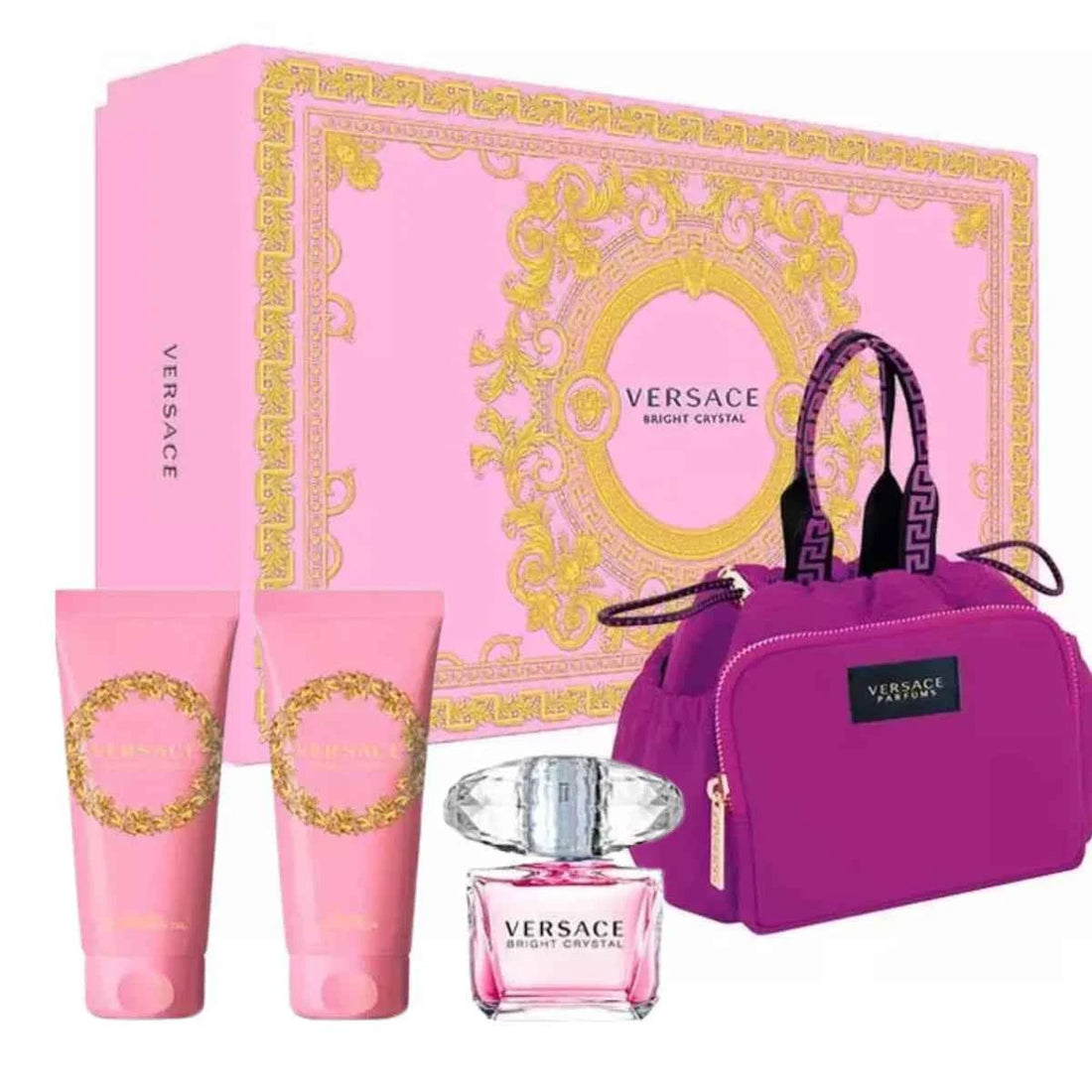VERSACE BRIGHT CRYSTAL EDT GIFT SET WOMEN