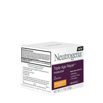 Neutrogena Triple Age Repair Anti Wrinkle Daily Facial Moisturizer With Spf 25