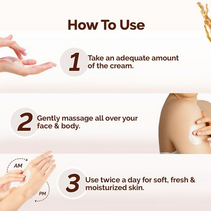 Mamaearth Rice Dewy Bright Light Moisturizing Cream with Rice Water &amp; Niacinamide For Glass-Skin