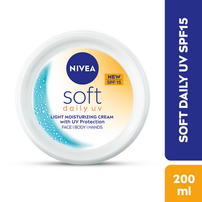 Nivea Soft Daily UV Light Moisturising Cream