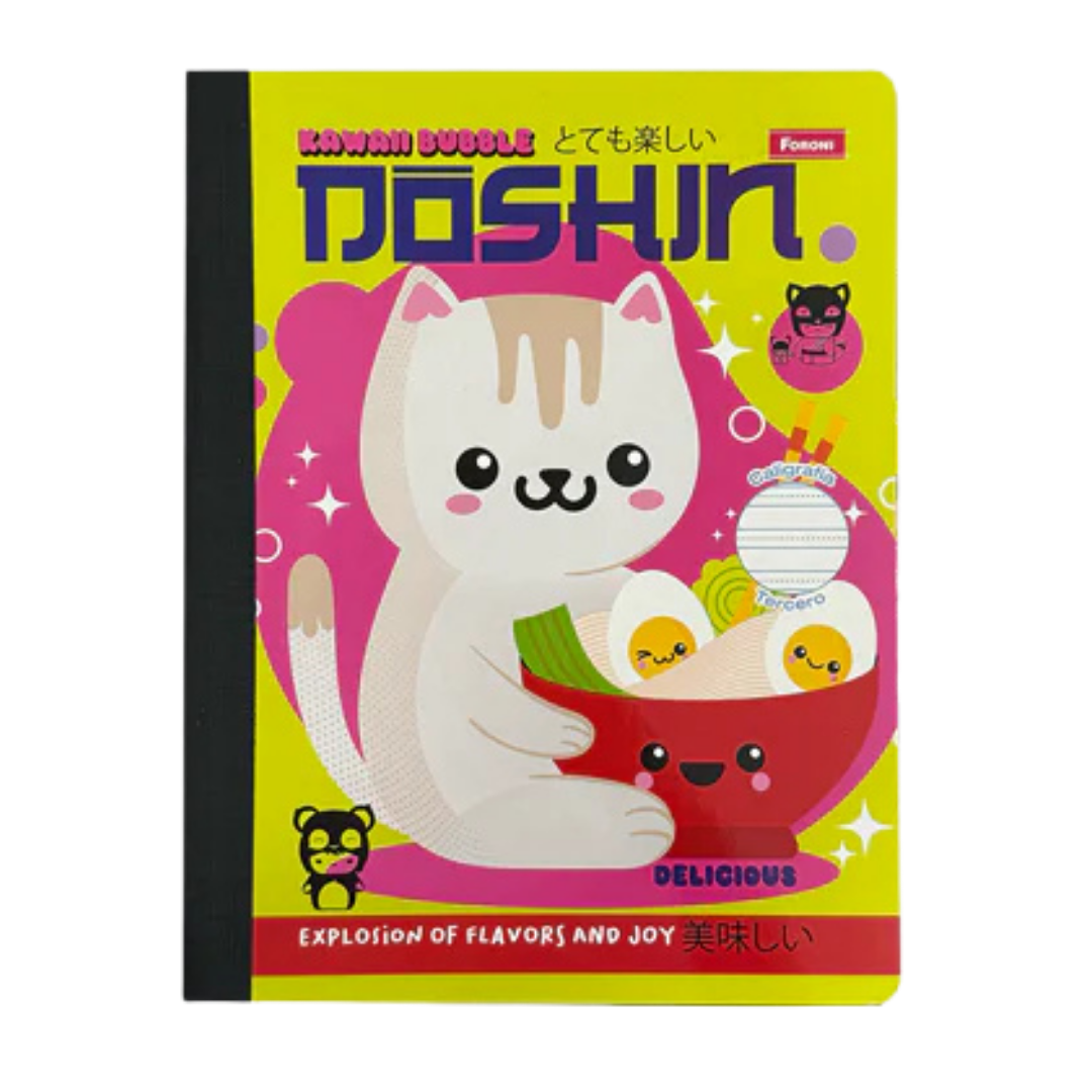 Toshin Variety Notebook (8.5″×11″, 200 hojas) by Farmacias Savia