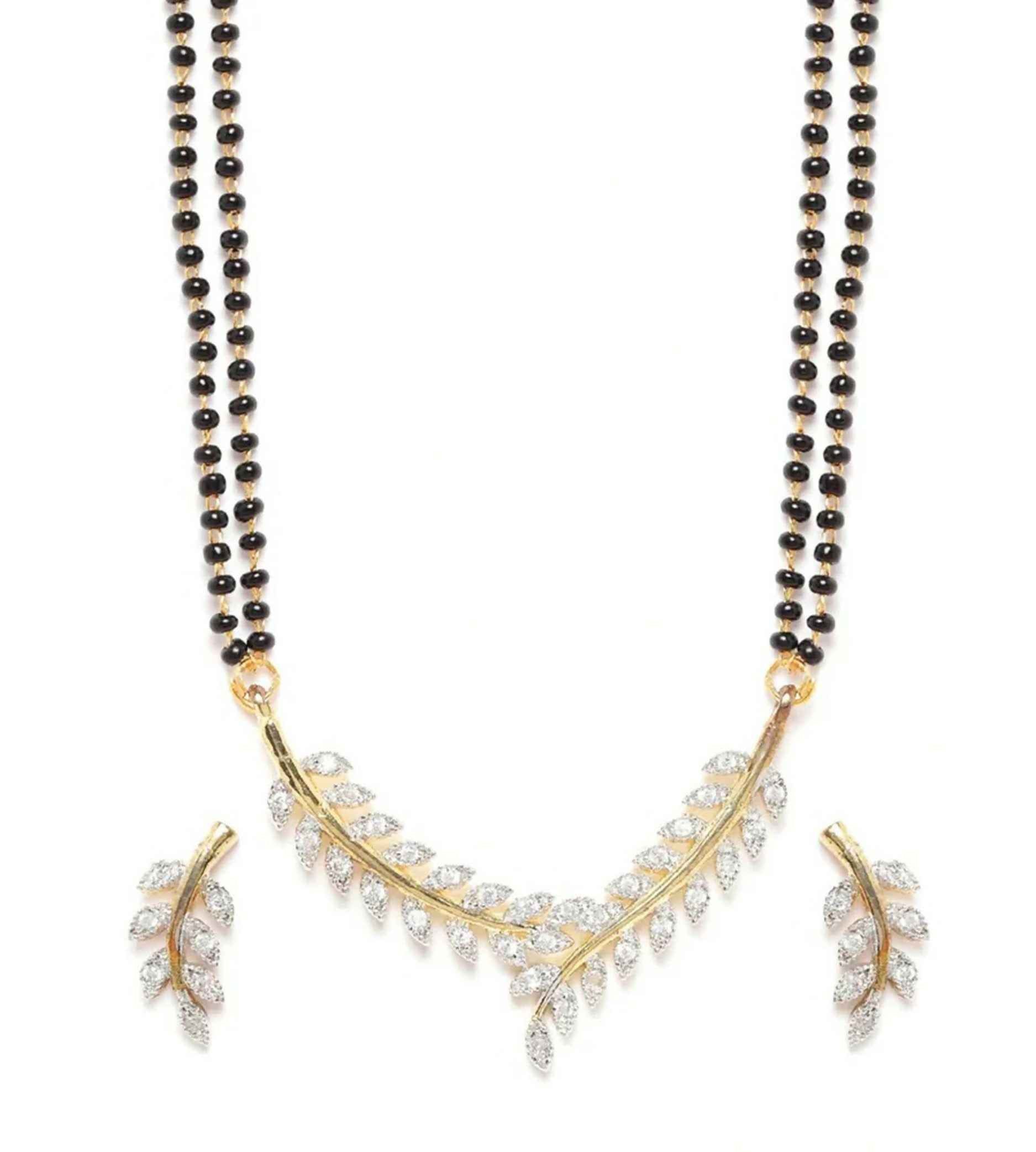 Joban Fashion Mangalsutra With Earrings For Women