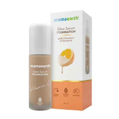 Mamaearth Glow Serum Foundation-Natural Glow