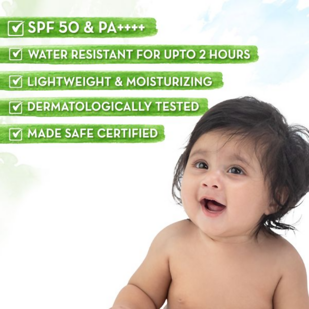 Mamaearth Baby Rich Moisturizing Ultra Light Sunscreen
