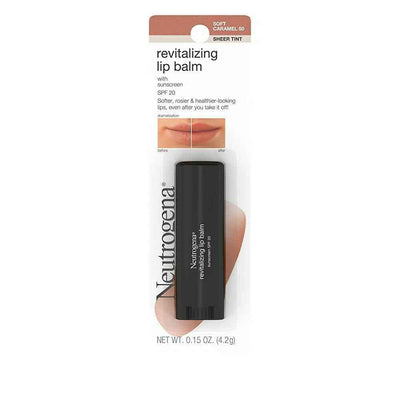 Neutrogena Revitalizing Lip Balm SPF 20, Soft Caramel 50