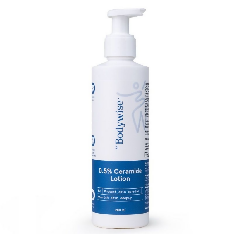 BeBodywise 0.5% Ceramide Body Lotion with Hyaluronic Acid - Prevents Dryness &amp; Repairs Skin Barrier