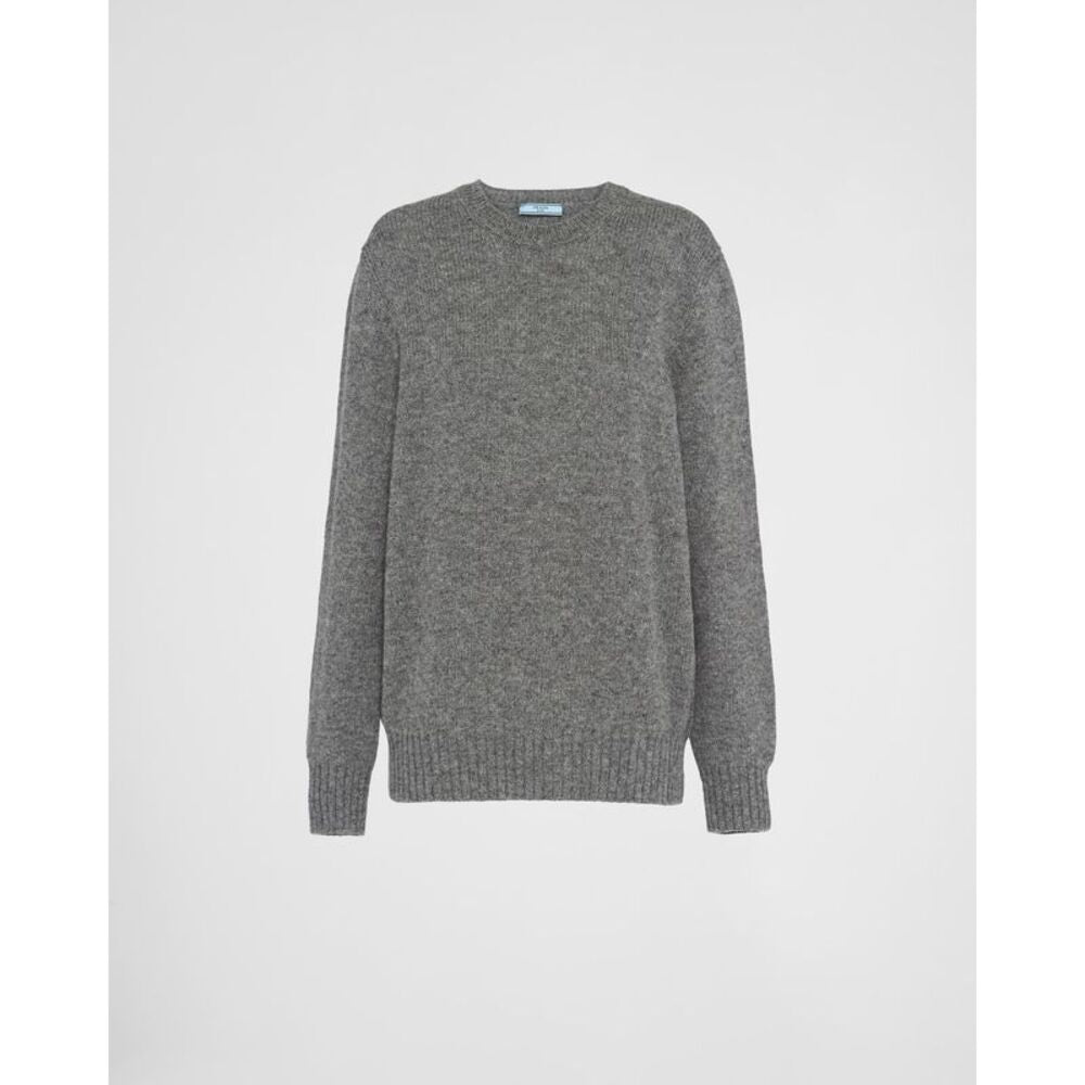 Prada Men Wool And Cashmere Crew-Neck Sweater by Luosophy