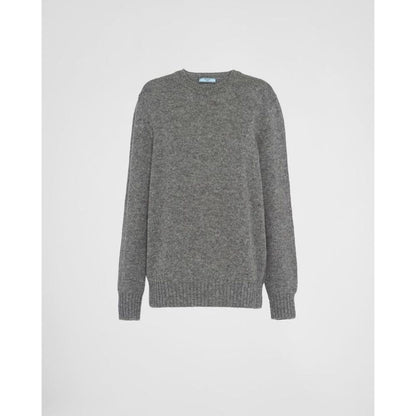 Prada Men Wool And Cashmere Crew-Neck Sweater by Luosophy