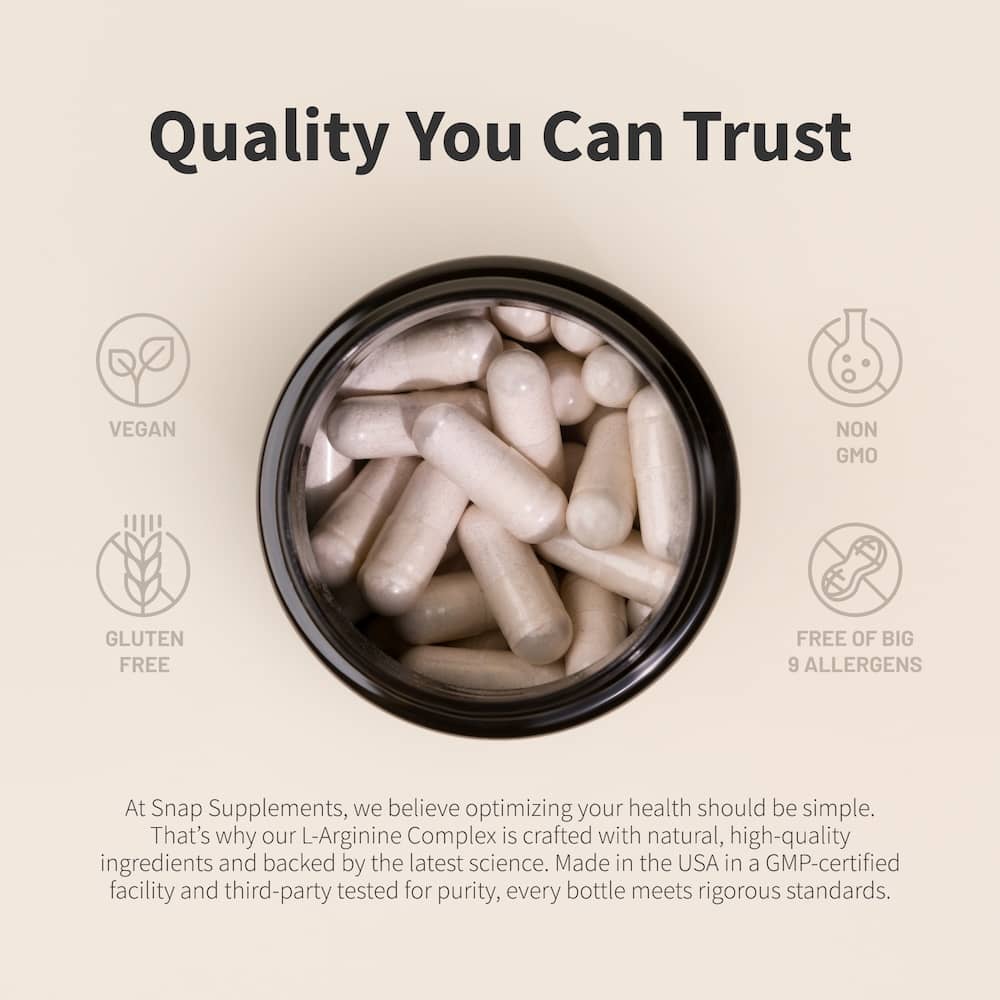 L-Arginine by Snap Supplements