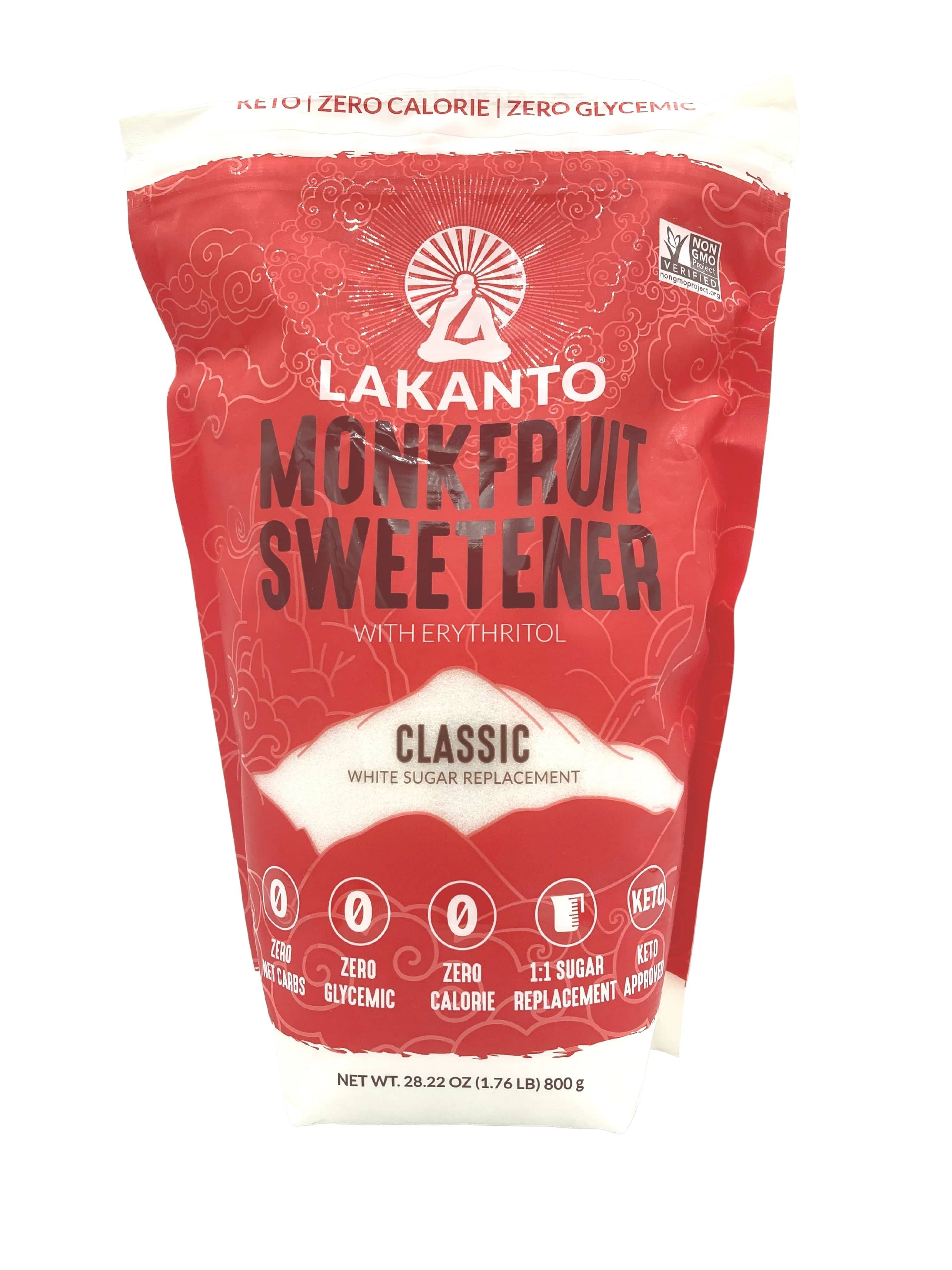 Monkfruit Sweetener with Erythritol by Country Life Natural Foods