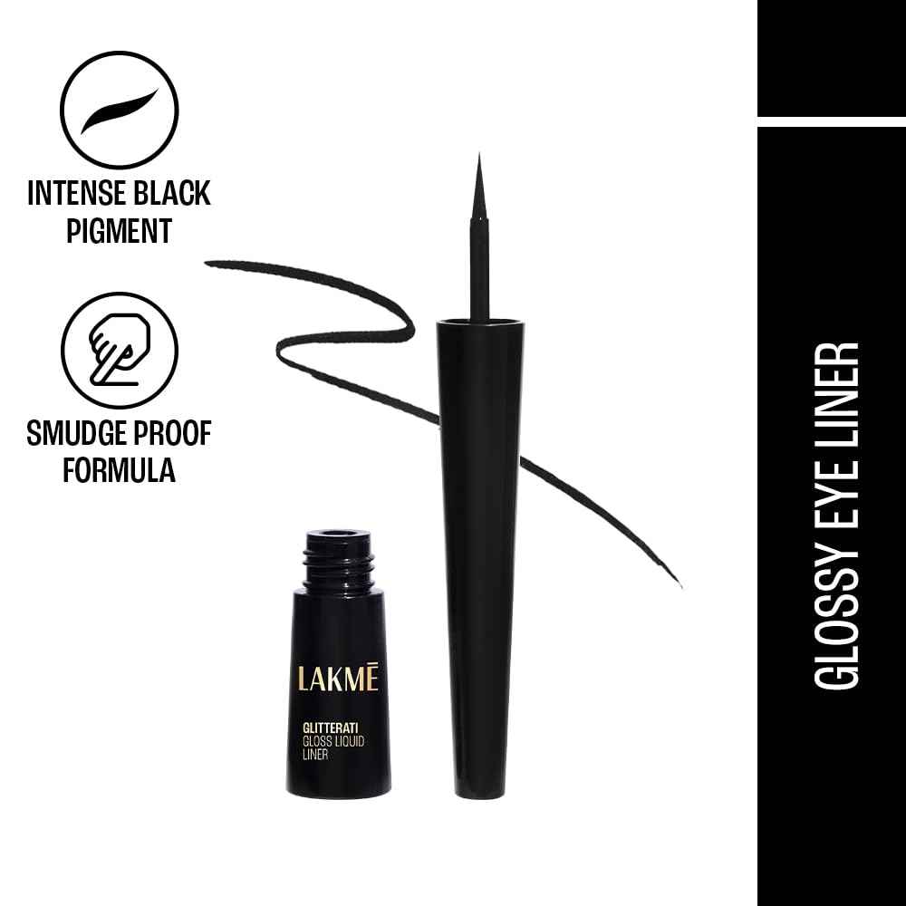 Lakme Absolute Gloss Artist Eye Liner - Black
