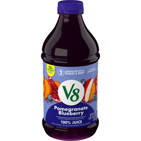 V8 Pomegranate Blueberry 100% Fruit and Vegetable Juice  DestGlow