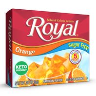Royal Sugar Free Gelatin Orange (4 Servings)️  DestGlow