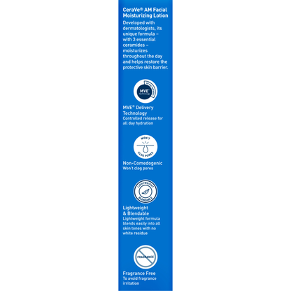 CeraVe AM Facial Moisturizing Lotion Broad Spectrum SPF 50