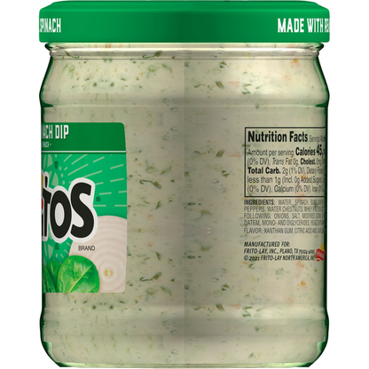 Tostitos Creamy Spinach Dip