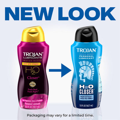 Trojan H20 Closer Water-Based Personal Lubricant
