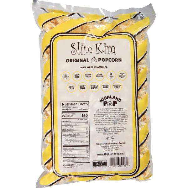 Slim Kim Popcorn, Original