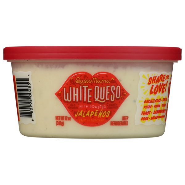 Queso Mama White Queso with Roasted Jalapeños  DestGlow
