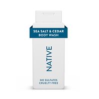 Native Sea Salt &amp; Cedar Body Wash️  DestGlow