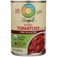 Full Circle Fire Roasted Diced Tomatoes In Juice️  DestGlow