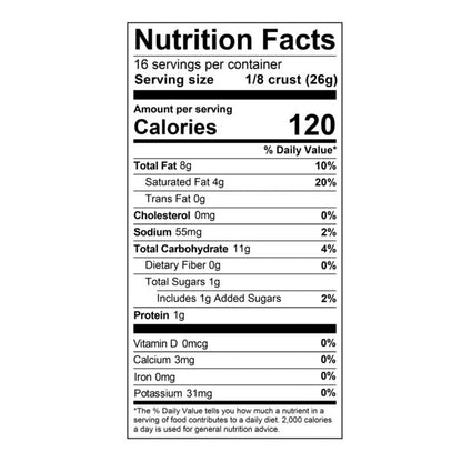 Wholly 9" Pie Shells, Gluten Free