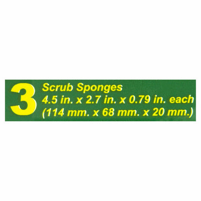 Comet Heavy Duty Cellulose Scrub Sponges
