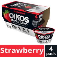 Oikos Triple Zero Strawberry Greek Yogurt️  DestGlow