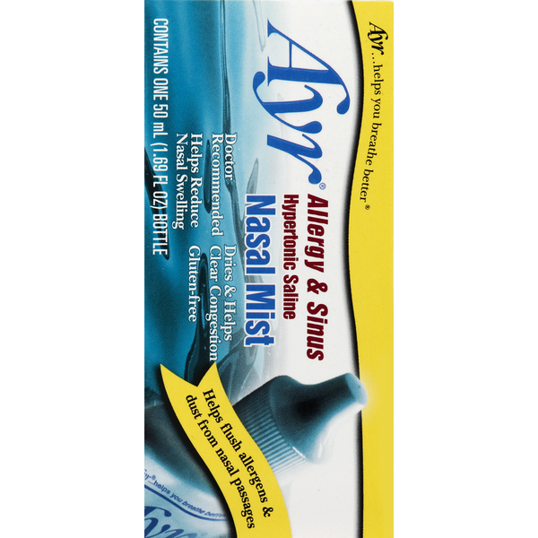 Ayr Nasal Mist, Allergy &amp; Sinus