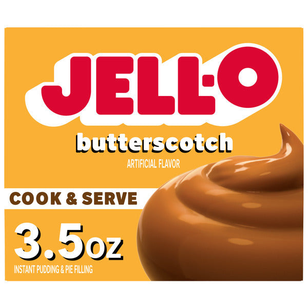 Jell-O Butterscotch Pudding &amp; Pie Filling Mix  DestGlow