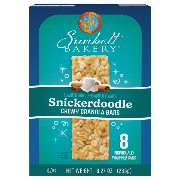 Sunbelt Bakery Chewy Snickerdoodle Granola Bars