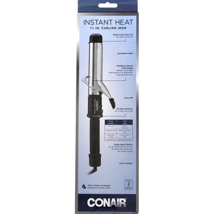 Conair Curling Iron, Soft Curls, 1-1/4 Inches