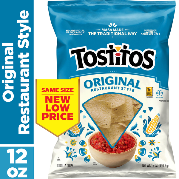 Tostitos Tortilla Chips, Original Restaurant Style  DestGlow