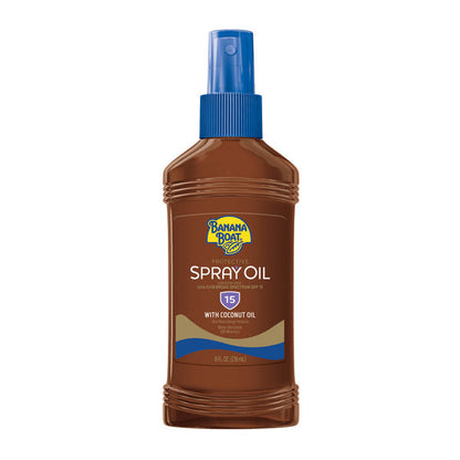 Banana Boat Sunscreen Spray, Spray Oil, Broad Spectrum SPF 15