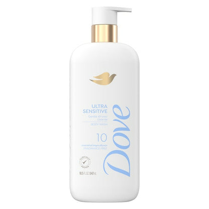 Dove Ultra Sensitive Body Wash Fragrance Free