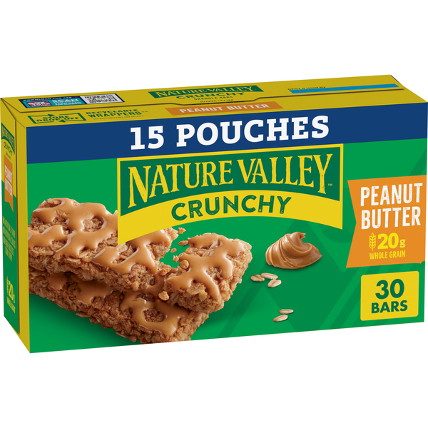Nature Valley Peanut Butter Crunchy Granola Bars  DestGlow