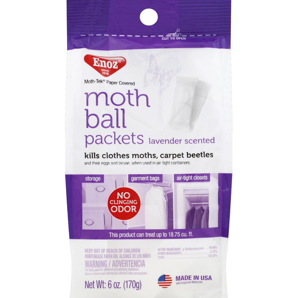 Enoz Moth Balls Packets, Lavender Scented  DestGlow