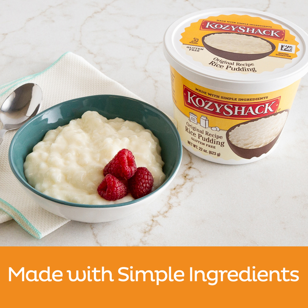 Kozy Shack Rice Pudding, Gluten Free Dessert  DestGlow