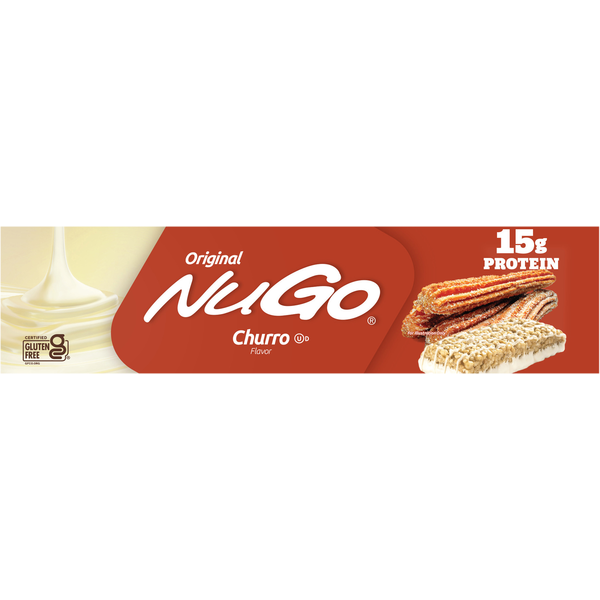 NuGo Churro Flavor Protein Bars  DestGlow