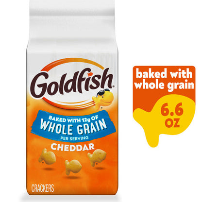 Pepperidge Farm Goldfish Baked with Whole Grain Cheddar Baked Snack Crackers