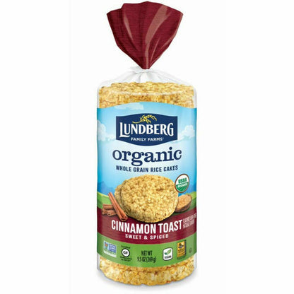 Lundberg Family Farms Organic Cinnamon Toast Rice Cakes