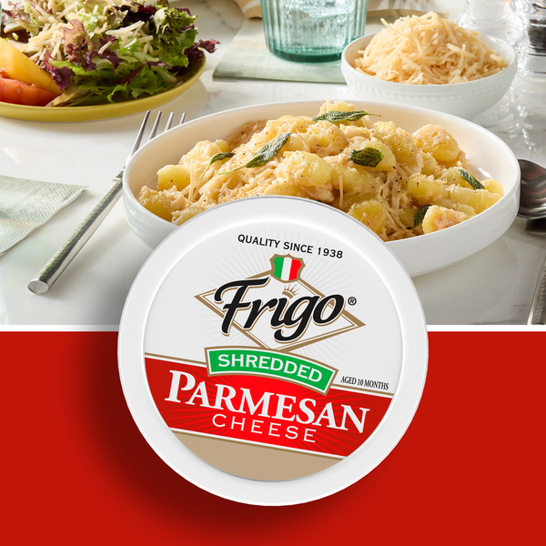 Frigo Parmesan Cheese, Shredded  DestGlow